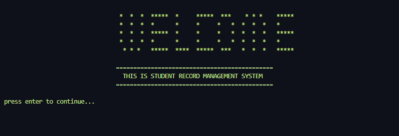 Student Report Management System